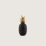 DEV ANANAS SİYAH, GOLD KAPLAMA