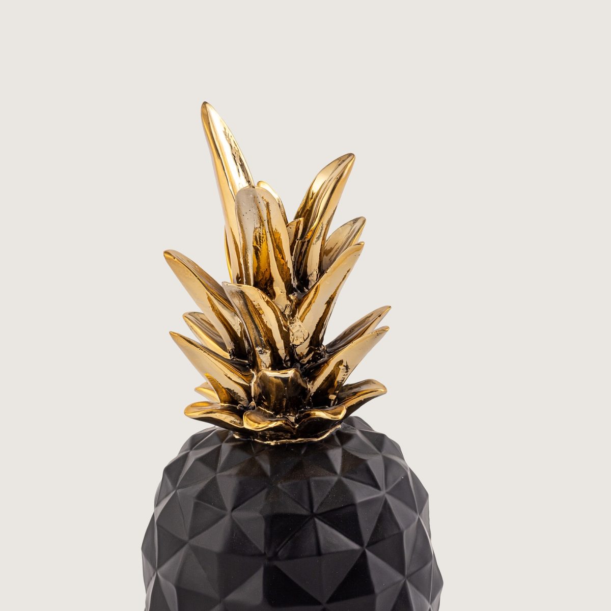 DEV ANANAS SİYAH, GOLD KAPLAMA - Görsel 2