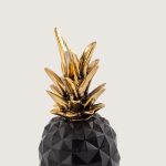 DEV ANANAS SİYAH, GOLD KAPLAMA - Görsel 2