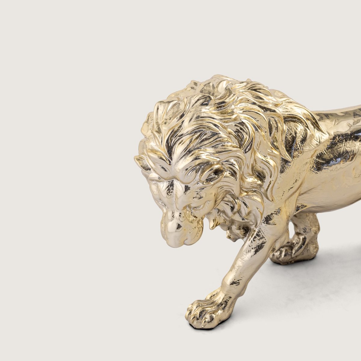 KAİDESİZ ASLAN , GOLD KAPLAMA - Görsel 3
