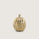DESENLİ KISA KABAK , GOLD KAPLAMA
