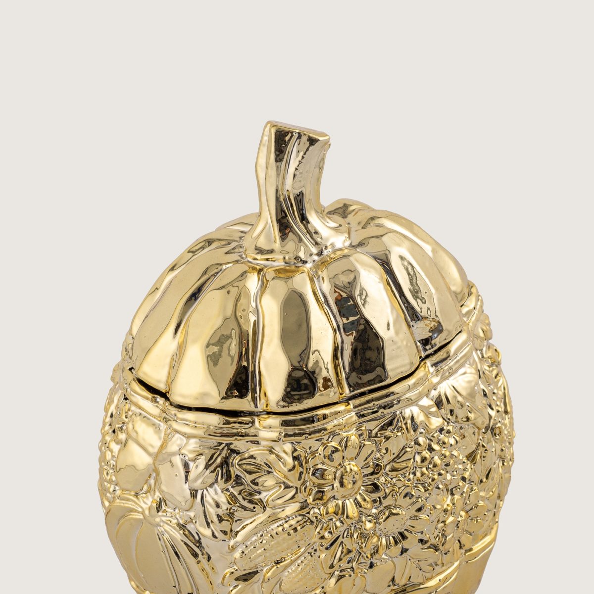 DESENLİ KISA KABAK , GOLD KAPLAMA - Görsel 2